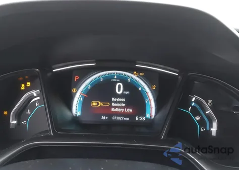 2019 Honda Civic Ex z USA, uszkodzony, nr VIN SHHFK7H61KU227187